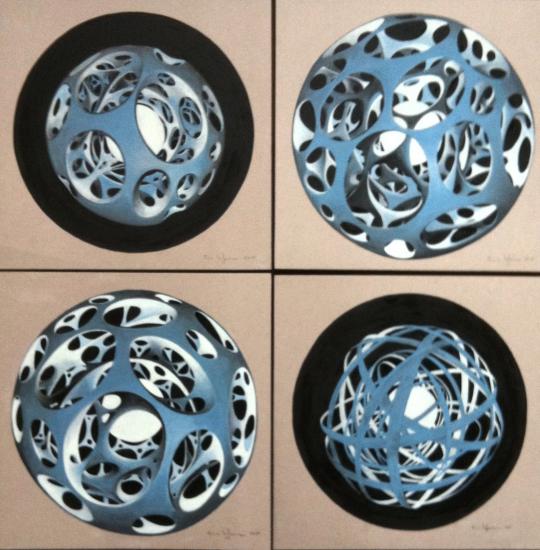 Quadriptyque des spheres copie